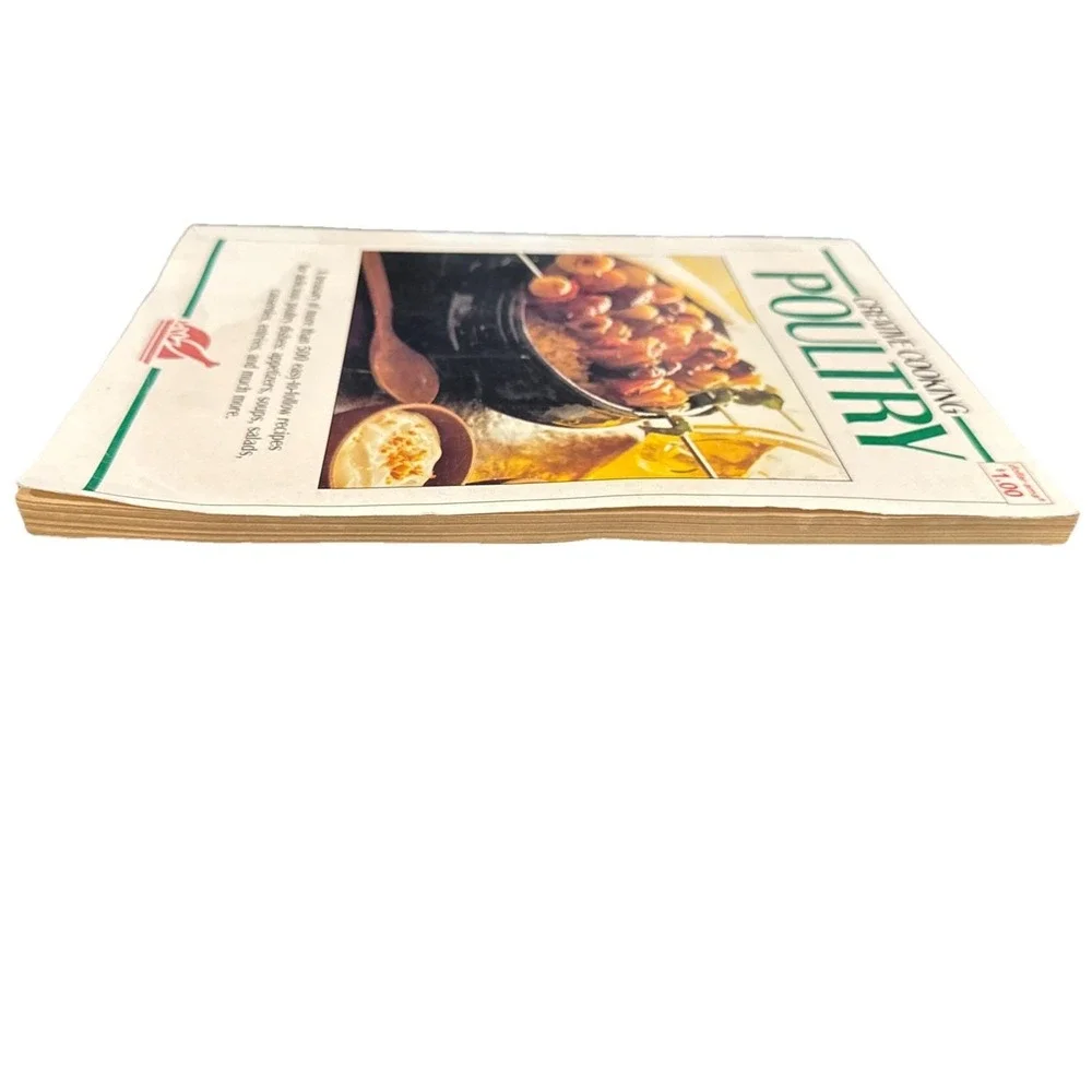 Creative Cooking Poultry Cookbook from 1992 - Over 500 Recipes - Paperback‎ book